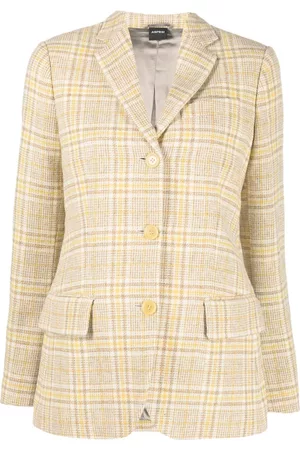 Aspesi Blazer a cuadros con botones