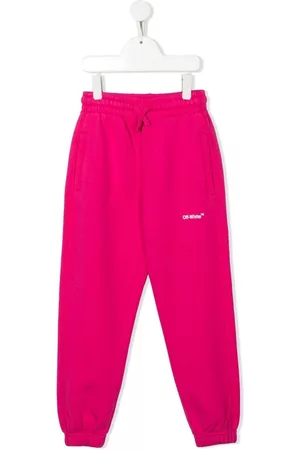 OFF-WHITE Pantalones de chándal con logo estampado