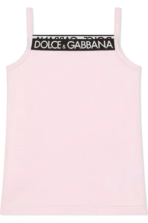 Dolce & Gabbana Top con logo estampado