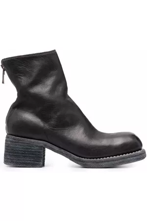 GUIDI Botines con cremallera