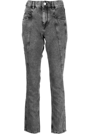 Isabel Marant Vaqueros skinny a paneles