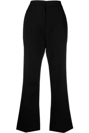 Jil Sander Pantalones capri de talle alto