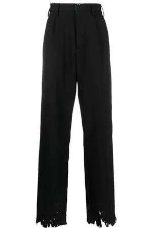 Marni Pantalones rectos con efecto envejecido