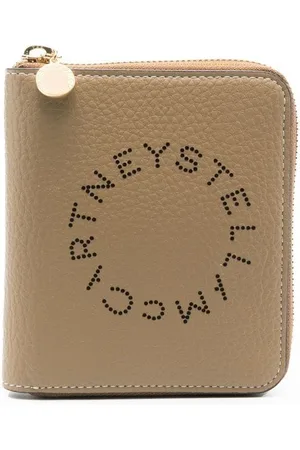 Stella McCartney Cartera con logo y cremallera