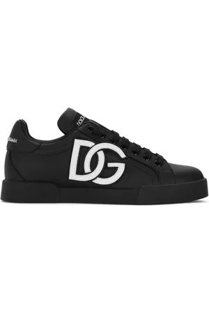 Dolce & Gabbana Zapatillas Portofino con etiqueta del logo