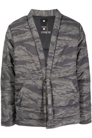 Maharishi Chaqueta acolchada con estampado militar