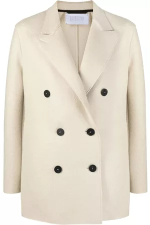 Harris Wharf London Blazer con doble botonadura y solapas de pico