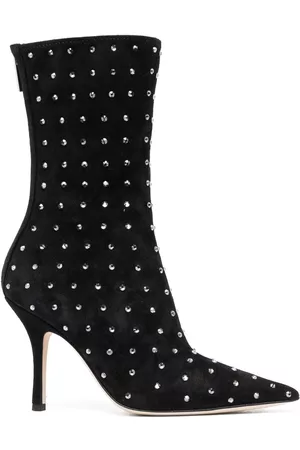 PARIS TEXAS Botas con tacón de 100mm y puntera en punta