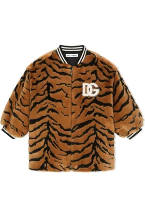 Dolce & Gabbana Chaqueta con tigre estampado