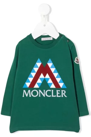 Moncler Camiseta con logo estampado