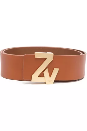 Zadig & Voltaire Cinturón con placa del logo