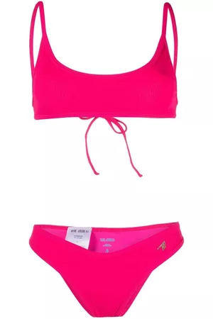 The Attico Bikini con cuello redondo
