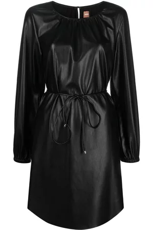 HUGO BOSS Vestido con cinturón