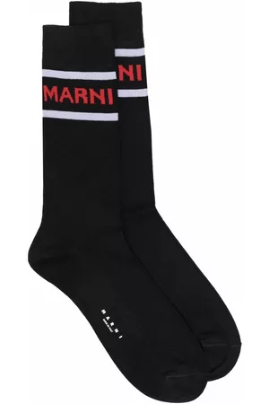Marni Calcetines con logo estampado