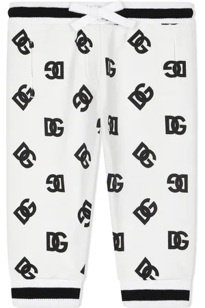 Dolce & Gabbana Pantalones de chándal con logo DG