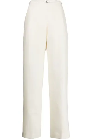 Gia Studios Pantalones anchos de seda