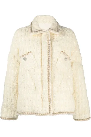 Khrisjoy Chaqueta de tweed acolchada