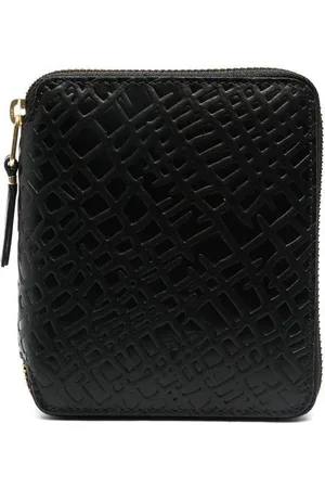 Comme des Garçons Cartera texturizada con cremallera