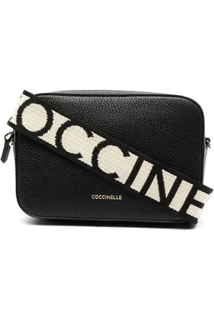 Coccinelle Bolso satchel con placa del logo