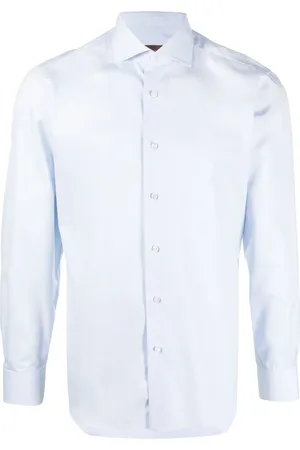 BARBA Camisa con cuello italiano