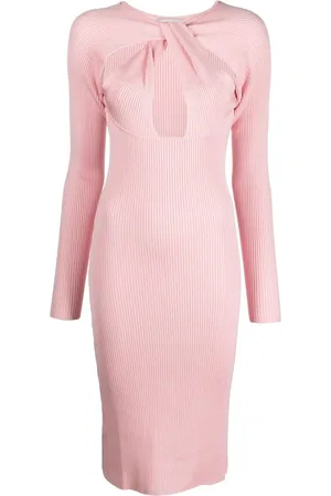 COPERNI Vestido midi con diseño retorcido