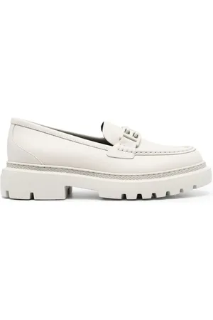 Bally Mocasines con placa del logo