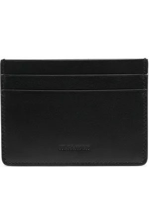 Jil Sander Tarjetero con logo en relieve