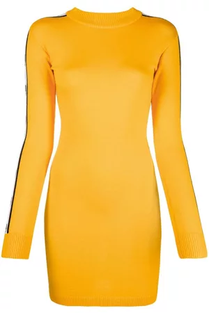 Chiara Ferragni Vestido corto con franja del logo