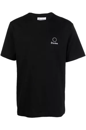 Etudes Camiseta Wonder Logo de algodón orgánico