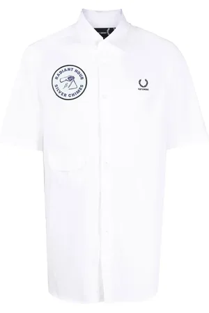Fred Perry Camisa con detalle de parche