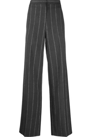 Stella McCartney Pantalones de vestir con detalle de costuras