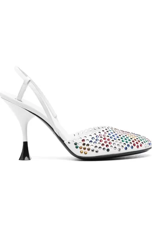 3Juin Zapatos de tacón con detalles de cristal