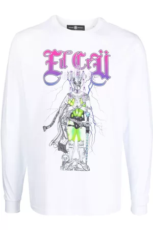 Edward Crutchley Camiseta con estampado gráfico
