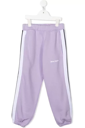 Palm Angels Pantalones de chándal con logo en contraste