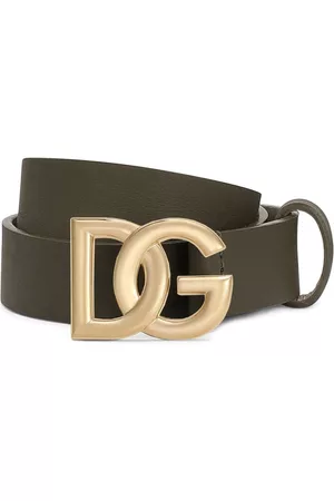 Dolce & Gabbana Cinturón con hebilla del logo DG