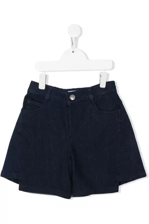 Simonetta Pantalones vaqueros cortos asimétricos