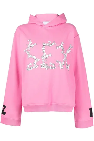 Natasha Zinko Sudadera oversize con capucha y eslogan