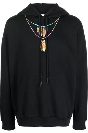 MARCELO BURLON Sudadera con capucha y motivo gráfico