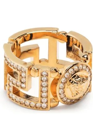 VERSACE Anillo Greca enjoyado