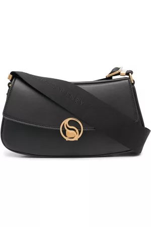 Stella McCartney Bolso de hombro con broche del logo