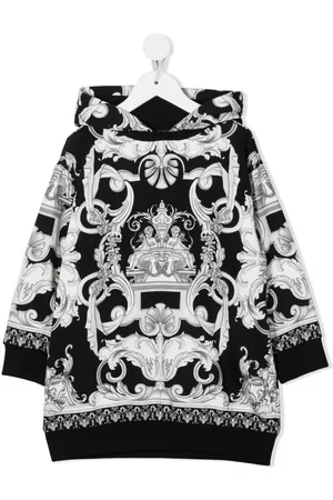 VERSACE Vestido tipo jersey con estampado Baroque