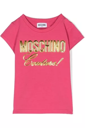 Moschino Camiseta con logo estampado y cuello redondo