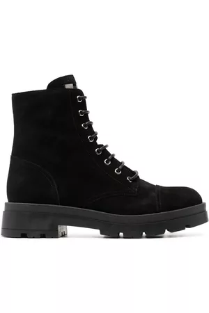 Giuseppe Zanotti Botas militares de ante Rombos