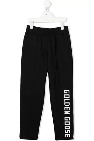 Golden Goose Pantalones de chándal con logo estampado