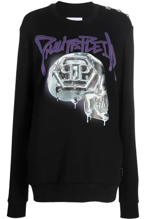 Philipp Plein Sudadera Skull oversize