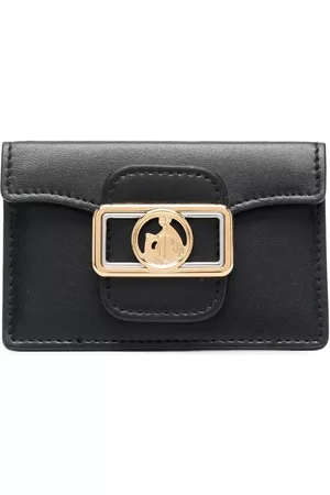 Lanvin Cartera plegable con placa del logo