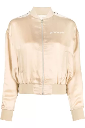 Palm Angels Chaqueta bomber con rayas