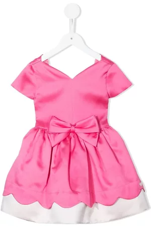 HUCKLEBONES LONDON Vestido con cuerpo festoneado