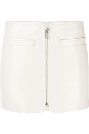Courrèges Minifalda Swallow de vinilo