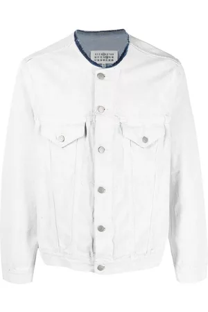 Maison Margiela Chaqueta vaquera sin cuello